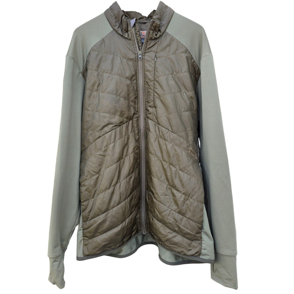 5.11 Tactical Peninsula Hybrid Conceal Carry Jacket Men's XXL Green Olive